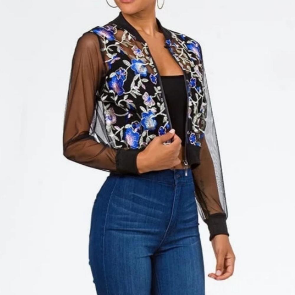 Floral jacket